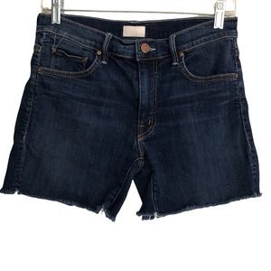 MOTHER flowers from storm the dropout shorts size 26